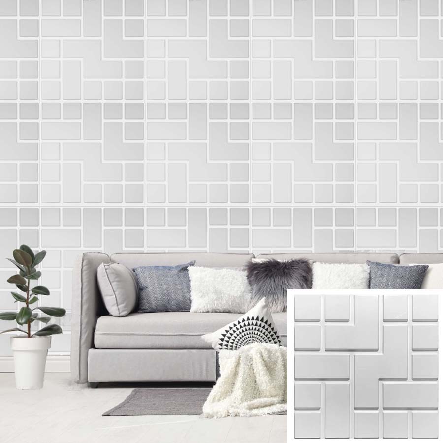 Miniatura 2 de Paneles 3D Adhesivos x 4 Unidades D061